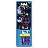 Oral-B BLACK ALLROUNDER Medium zubná kefka manuálna 1x3 ks obrázok