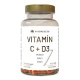 Pharma Activ VITAMÍN C + D3 cps 1x120 ks obrázok
