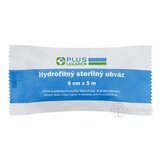 PLUS LEKÁREŇ Hydrofilný sterilný obväz 6 cm x 5 m, 1x1 ks obrázok