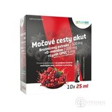 PLUS LEKÁREŇ Močové cesty akut SHOTS ampulky, s príchuťou lesného ovocia 10x25 ml (250 ml) obrázok