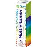 PLUS LEKÁREŇ Multivitamín tbl eff s príchuťou pomaranča 1x20 ks obrázok