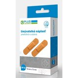 PLUS LEKÁREŇ Náplasť umývateľná priedušná a odolná, 19 x 72 mm, 1x20 ks obrázok