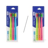 PLUS LEKÁREŇ ULTRA SOFT 5460 kit zubná kefka (mix farieb) 1x3 ks obrázok