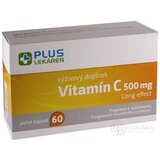 PLUS LEKÁREŇ Vitamín C 500 mg Long effect cps 1x60 ks obrázok