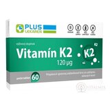 PLUS LEKÁREŇ Vitamín K2 120 μg tbl 1x60 ks obrázok