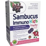 Sambucus Immuno Kids lízanky, malinová príchuť 1x5 ks obrázok