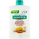 SANYTOL Tekuté mydlo DEZINFEKČNÉ Vyživujúce mandľové mlieko a materská kašička, náhradná náplň 1x500 ml obrázok