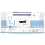 Seni Care Vlhčené obrúsky s vitamínom E a alantoínom, 20x30 cm, 1x80 ks obrázok