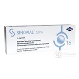 Sinovial 0,8 % viskoelastický roztok kys. hyalurónovej (16 mg/2 ml) 1x2 ml obrázok
