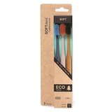 SOFTdent ECO zubná kefka SOFT 1x3 ks obrázok