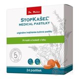 STOPKAŠEĽ Medical pastilky Dr. Weiss pri kašli a bolesti v krku 1x24 ks obrázok