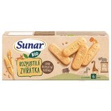 Sunar BIO SUŠIENKY Roztopašné zvieratká ľahko rozpustné (od ukonč. 6. mesiaca)  4x40 g (160 g) obrázok