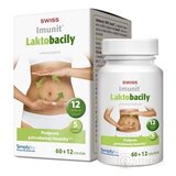 SWISS Imunit LAKTOBACILY cps 60+12 zadarmo (72 ks) obrázok