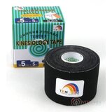 TEMTEX KINESOLOGY TAPE tejpovacia páska, 5 cm x 5 m, čierna 1x1 ks obrázok