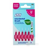 TePe medzizubné kefky 0,4 mm size 0 (ružové) krabička 1x6 ks obrázok