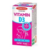TEREZIA VITAMÍN D3 BABY kvapky (400 IU), od narodenia, 1x10 ml obrázok