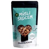topnatur Müsli srdcom LOW CARB PALEO & Kokos 1x350 g obrázok