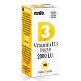 VIRDE Vitamín D3 Forte 2000 I.U. tbl 1x30 ks obrázok