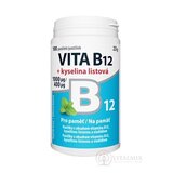 Vitabalans VITA B12 + kyselina listová (1 mg/ 400 mcg) pastilky 1x100 ks obrázok