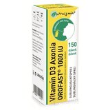 Vitamín D3 Axonia OROFAST 1000 IU sublingválny sprej 150 dávok 1x30 ml obrázok