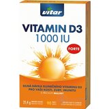 VITAR VITAMIN D3 FORTE 1 000 IU tbl s príchuťou maliny 1x90 ks obrázok