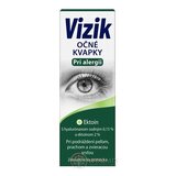 VIZIK Očné kvapky Pri alergii ektoín a hyaluronát 1x10 ml obrázok