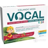 Vocal KIDS pastilky s jahodovou príchuťou, bez cukru 1x24 ks obrázok