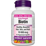 Webber Naturals Biotín 10000 µg cps 1x45 ks obrázok