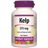 Webber Naturals Kelp 575 mg tbl 1x100 ks obrázok