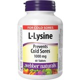 Webber Naturals L-Lysine 1000 mg tbl 1x60 ks obrázok