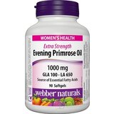 Webber Naturals Púpalka Dvojročná 1000 mg (Naturals Evening Primrose Oil) cps 1x90 ks obrázok