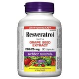 Webber Naturals Resveratrol cps 1x90 ks obrázok