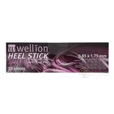 Wellion HEEL STICK - Lanceta bezpečnostná 0,85 x 1,75 mm (WELL2PREHH), sterilná, jednorázová, 1x50 ks obrázok