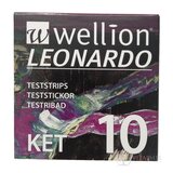 Wellion LEONARDO KET Prúžky testovacie (1 balenie) 1x10 ks obrázok