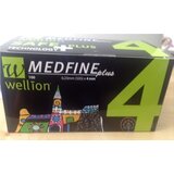Wellion MEDFINE plus Penneedles 4 mm ihla na aplikáciu inzulínu pomocou pera 1x100 ks obrázok