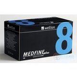 Wellion MEDFINE plus Penneedles 8 mm ihla na aplikáciu inzulínu pomocou pera 1x100 ks obrázok