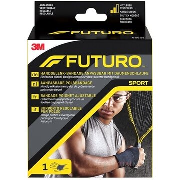 3M FUTURO SPORT bandáž na zápästie stredná opora, (09033) 1x1 ks obrázok