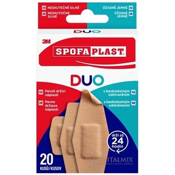 3M SPOFAPLAST č. 613 DUO náplasti mix 3 veľkosti 1x20 ks obrázok