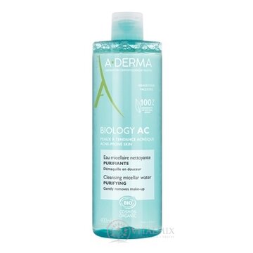 A-DERMA BIOLOGY AC Čistiaca micelárna voda pleť so sklonom k akné 1x400 ml obrázok