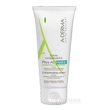A-DERMA PHYS-AC CRÈME COMPENSATRICE (HYDRA) hydratačný kompenzačný krém 1x40 ml obrázok