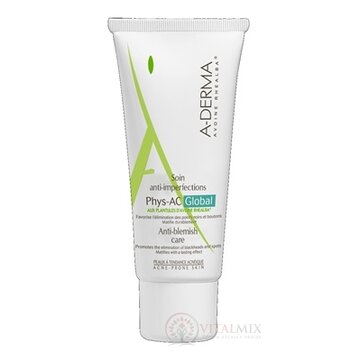 A-DERMA PHYS-AC SOIN ANTI-IMPERFECTION (GLOBAL) starostlivosť o nedokonalosti pleti 1x40 ml obrázok