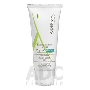 A-DERMA PHYS-AC SOIN IMPERFECTION SÉVÈRES (GLOBAL) starostlivosť o závažné nedokonalosti pleti 1x40 ml obrázok