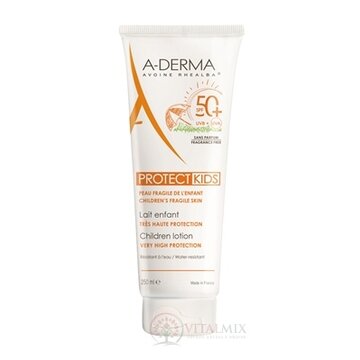 A-DERMA PROTECT KIDS LAIT SPF50+ mlieko pre deti (krehká fragilná koža) 1x250 ml obrázok