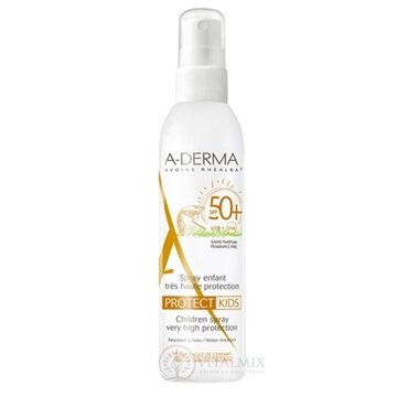 A-DERMA PROTECT KIDS SPRAY SPF50+ sprej pre deti (krehká fragilná koža) 1x200 ml obrázok