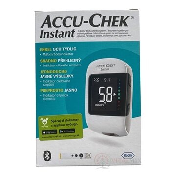 ACCU-CHEK Instant Glukomer súprava na monitorovanie krvnej glukózy (inov.2021) 1x1 ks obrázok