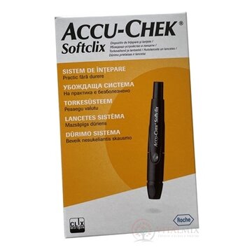 ACCU-CHEK Softclix súprava na odber kapilárnej krvi (odberové pero, lancety) 1x1 set obrázok