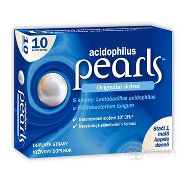 acidophilus pearls cps (inov. 2021) 1x10 ks obrázok