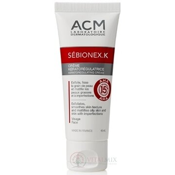 ACM SÉBIONEX.K Keratoregulačný KRÉM na problematickú pleť 1x40 ml obrázok