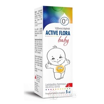 ACTIVE FLORA baby perorálne kvapky (inov.2022) 1x5 ml obrázok
