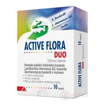 ACTIVE FLORA DUO cps (inov. 2024) 1x10 ks obrázok